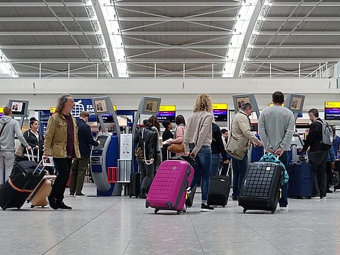London's Heathrow Airport - the busiest in Europe - said its check-in and boarding systems, also provided by Collins Aerospace, were hit by a "technical issue" that "may cause delays for departing passengers".
