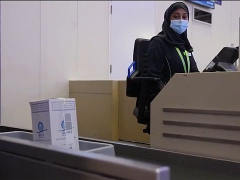 Specific conveyer belts are allocated at the airport for shipping the Zamzam bottles, different from the ones used for luggage check-in.