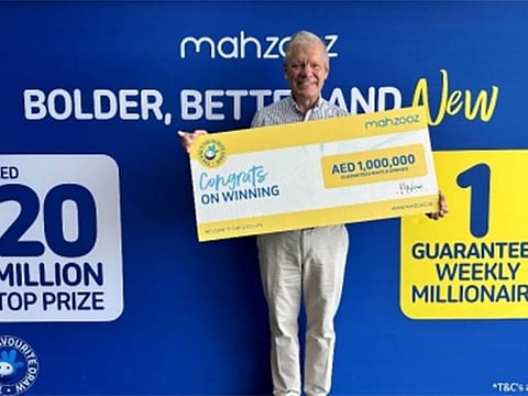 Timothy, the lucky British expat winner.