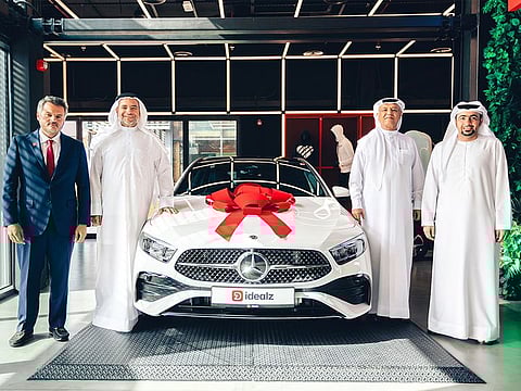 DFRE, ENOC, Gargash and Idealz celebrated a significant partnership and kicked off this year’s edition of the Mercedes Mega Raffle
