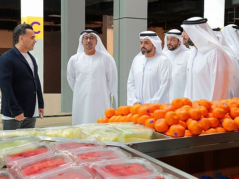 Dawood Al Hajri, director general of Dubai Municipality, officially inaugurated the Bloom Market in Ras Al Khor Industrial Area 3, in Dubai on Monday.
