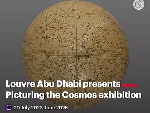 Louvre Abu Dhabi announces to hold an interactive exhibition — Picturing the Cosmos -- from July 20