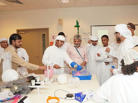 As part of the programme, students attend a series of interactive sessions with practical experiments that enhance their experiences in relevant fields.
