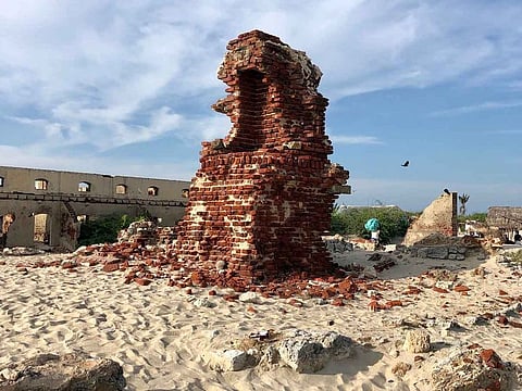 The ruins of Dhanushkodi let the travellers explore the unfamiliar and the exotic.