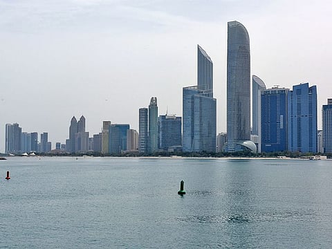 A general view of Abu Dhabi.