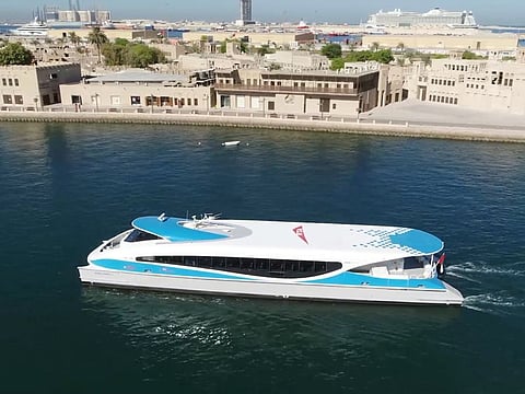 Dubai-Sharjah ferries temporarily suspended due to weather, RTA says.