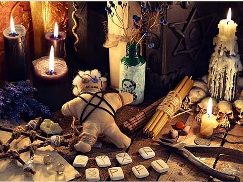 The seven people convicted of performing acts of sorcery were earlier referred to court after a man reported that he fell victim to the ruse of the defendants, who claimed that they could "treat people".