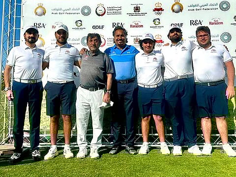 2023 Pan Arab Men’s Golf Championship - UAE Team and Delegates