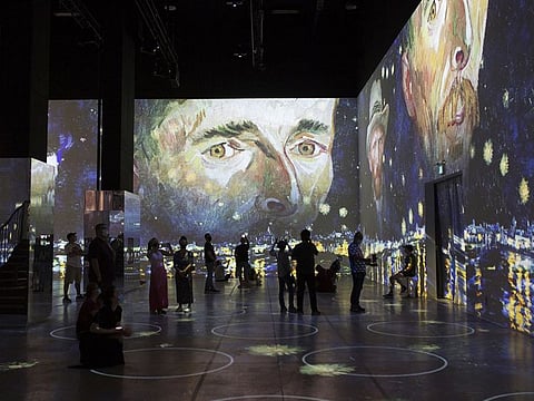 While the company is best known for its van Gogh exhibit, it has also launched displays that feature Disney animation, as well as works of Frida Kahlo and Claude Monet.