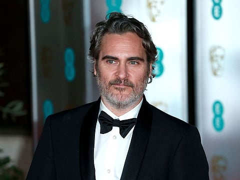 Joaquin Phoenix attends the British Academy Film Awards After Party at the Grosvenor House in London, UK.