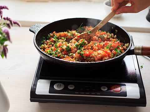 Their portability and compact size make induction cooktops the perfect solution for dorm rooms.