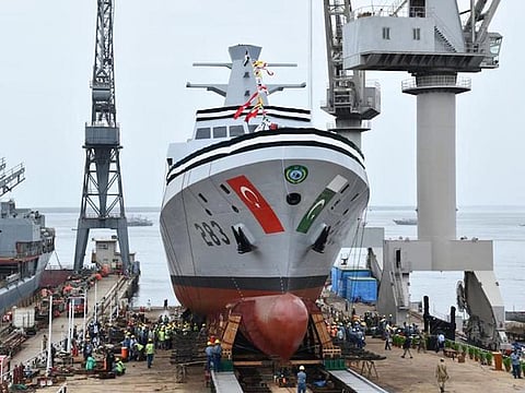 PNS Tariq is the fourth and the last of MILGEM corvettes built by Turkiye for Pakistan.