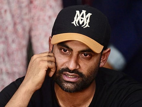 Bangladesh's ODI cricket captain Tamim Iqbal speaks during a press conference announcing his retirement from international cricket in Chittagong on July 6. He later withdrew his decision.