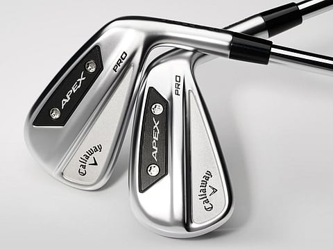 The Apex Pro Series irons can be combined in any fashion with other Pro Series models