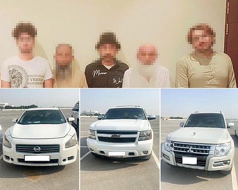 Members of an organised begging syndicate arrested in Dubai.  They beg in front of mosque entrances, clinics, hospitals, shops, and roads, police said.