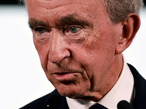 Bernard Arnault, Chairman and Chief Executive Officer of LVMH Moet Hennessy Louis Vuitton