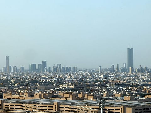 A view of Saudi capital city Riyadh.