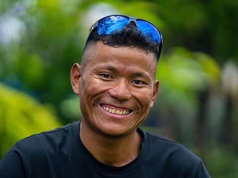 Nepal's sherpa guide Tenjen Sherpa.