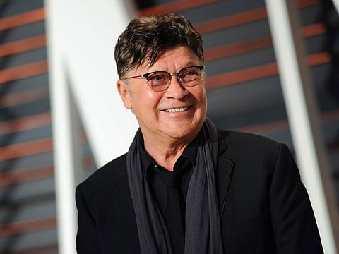 Robbie Robertson at the Vanity Fair Oscar Party on Feb. 22, 2015