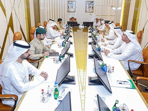 Dubai Police chief Lt Gen Al Marri chairs performance review meeting of the General Department of Anti-Narcotics