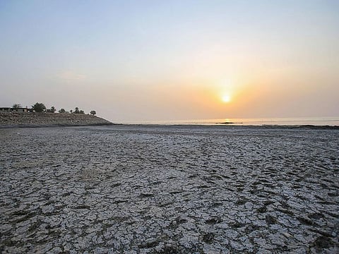 Shorelines at Habbaniyah have receded by several dozen metres.