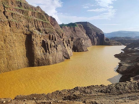 A landslide at the jade mine left scores of people missing, and a search and rescue operation was underway.