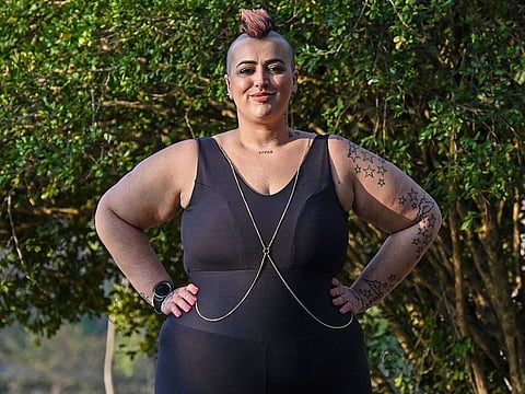 Brazilian plus-size designer Amanda Momente,