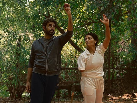 Indian actor Abhishek Bachchan talks about his recent movie 'Ghoomer'