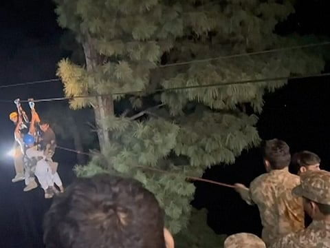 All I remembered at that time was my mother and God, student rescued from cable car in Pakistan