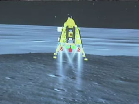 Chandrayaan-3 soft landing