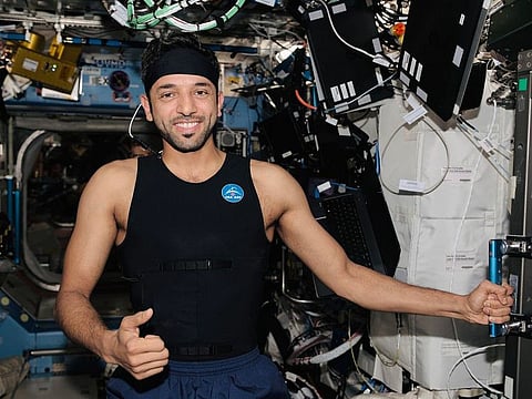 Al Neyadi's heart rate, blood pressure, breathing rate, blood oxygen level and other health indicators were monitored during the experiment