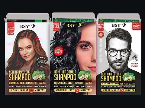 Let your hair sparkle this festive season with BSY Noni hair colour shampoo