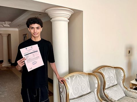 Saudi expat Ahmed Tarabulsi, 17, faced challenges head-on while studying in Dubai even after his mother passed away