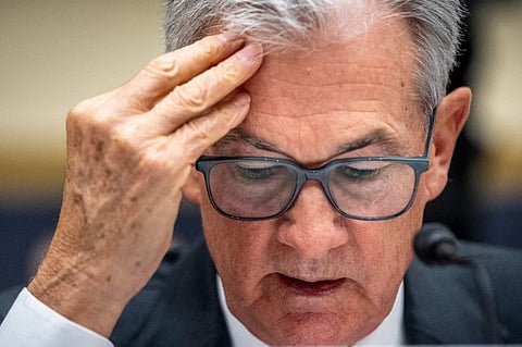 Powell suggested the Fed could hold rates steady at its next meeting in September, as investors expect.