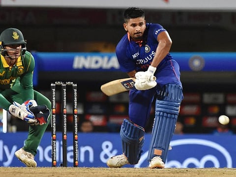 India's Ishan Shreyas Iyer in action during the second ODI match against South Africa in Ranchi last year.