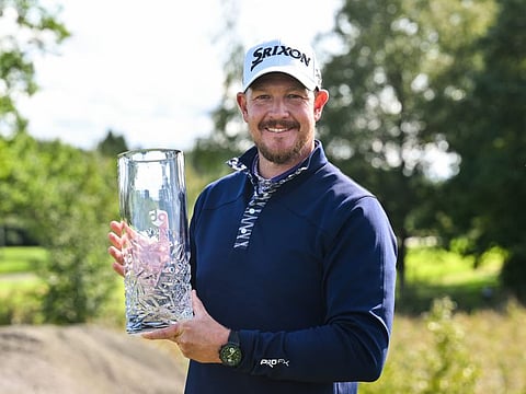 Jacques Kruyswijk winner on the Challenge Tour in Sweden