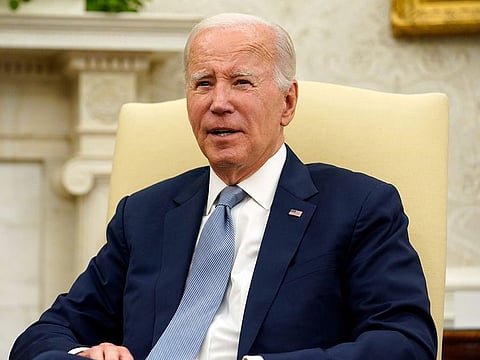 US President Joe Biden