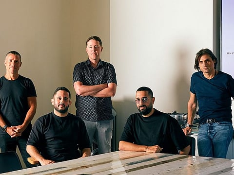 UMG Virgin Music and Chabaka Music celebrating the new phase of growwth in UMG's London office.