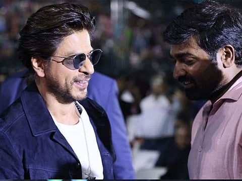 Shah Rukh Khan and Vijay Sethupathi