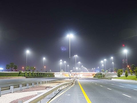 Two major roads in Dubai are low illuminated by LED lights which are much brighter than previous ones, thus augmenting visibility and safety. They are also known for their eco-friendliness by consumer less power, emitting less carbon and avoiding hazardous substances.