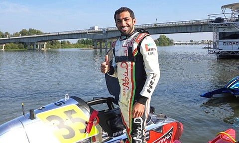 Team Abu Dhabi’s Rashid Al Qamzi leads the championship by five points following his opening round victory in Lithuania.