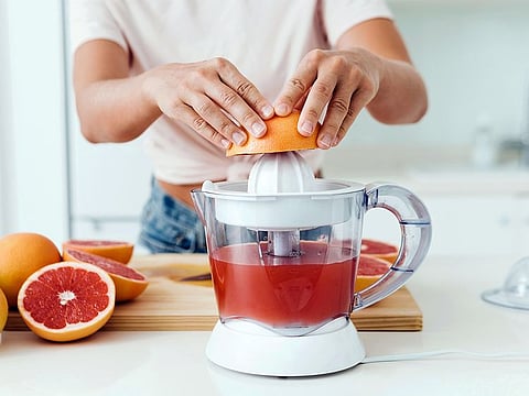 Sip on freshly squeezed orange juice and lemonade to meet your daily vitamin C quota at home.