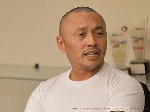 File photo of former Philippine Congressman Arnulfo Teves Jr.