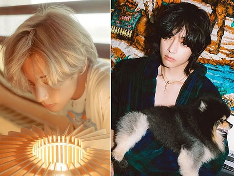 BigHit released new teaser photos ahead of V's new album release on September 8.