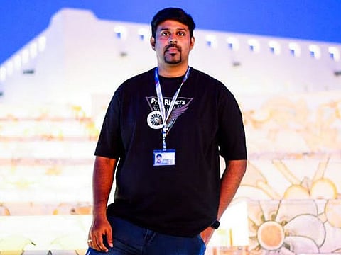 Rijo Thomas Jose found out he won after checking his email