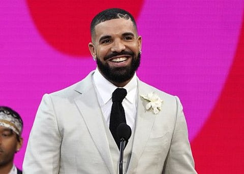 Drake appears at the Billboard Music Awards in Los Angeles.