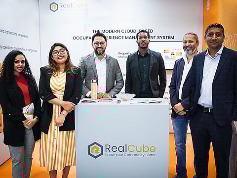 RealCube team at Cityscape, Dubai