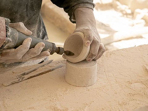 Teeb, AlUla Terrains_ Dates Serving Set, Arts AlUla, 2023