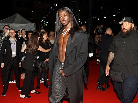 Lil Nas X attends the world premiere of 'Lil Nas X: Long Live Montero' at the Toronto International Film Festival.