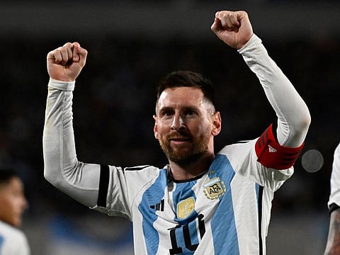 Argentina's forward Lionel Messi travelled with the defending World Cup champions but is not a certain starter at the game because of fatigue.